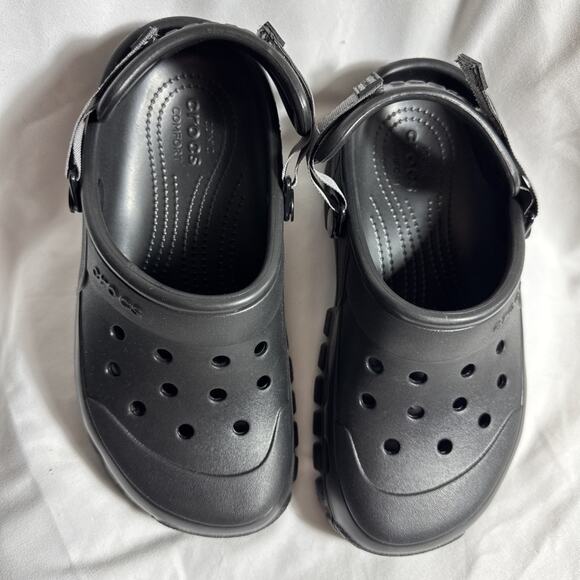 Crocs Unisex Offroad Sport Clog Black Graphite Size Men’s 4/Women’s 6 NIB NWOT - Picture 1 of 7